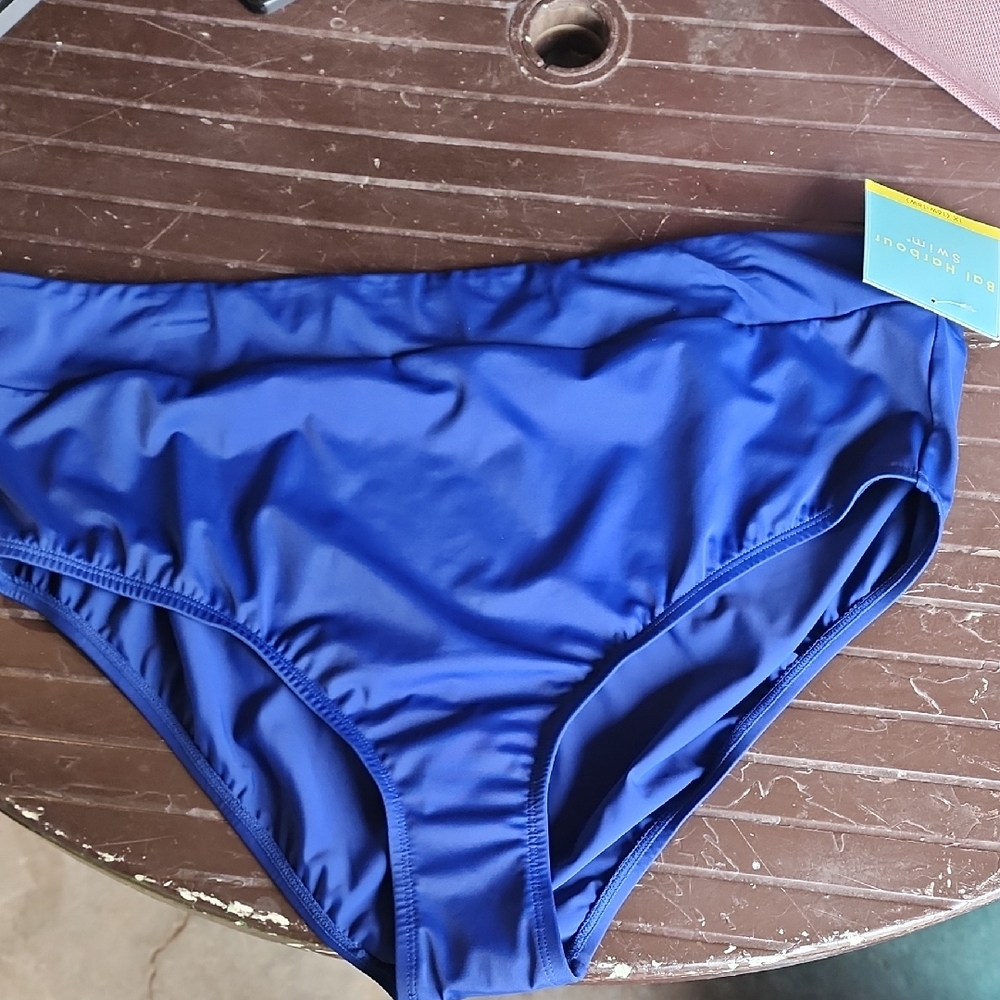 Indigo Soul Women's Vibrant Blue Bikini Bottom